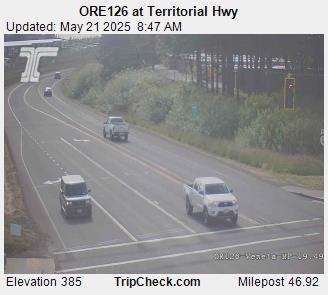 ORE126 at Territorial Hwy